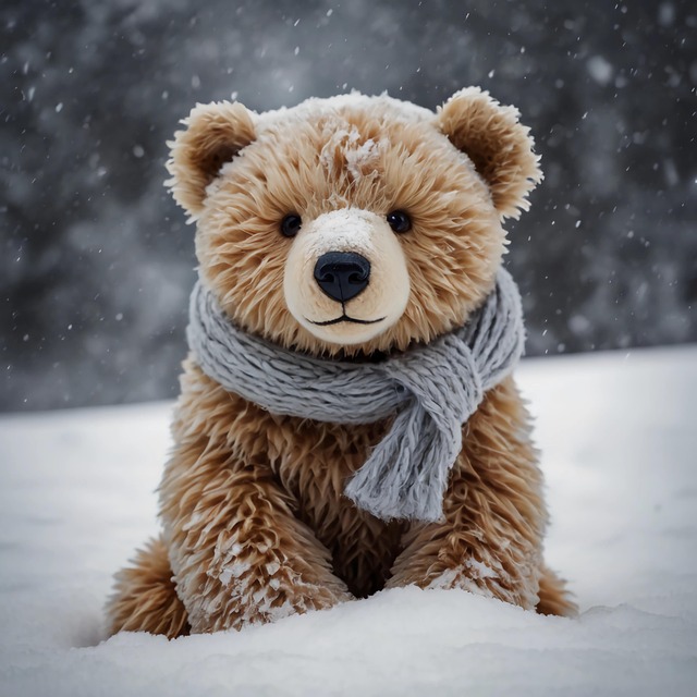 Ai Genereret, Bamse, Legetøj, Vinter