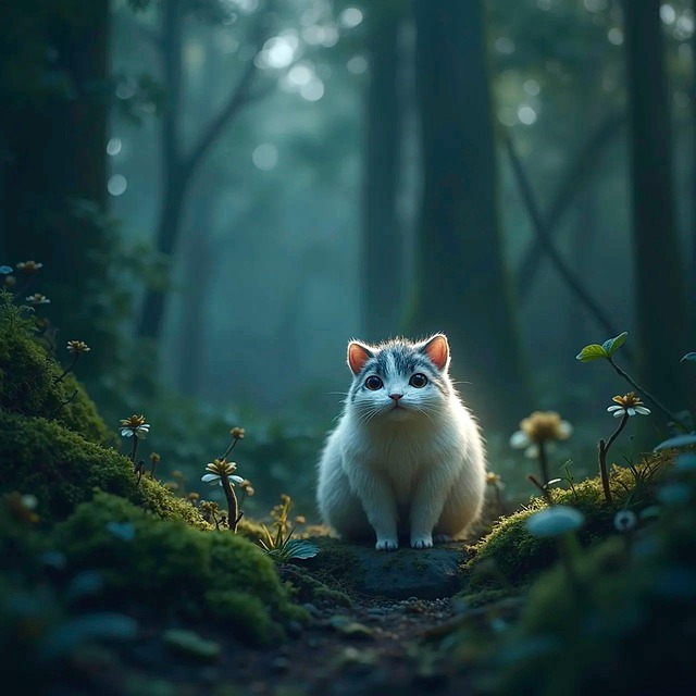 Free ai generated nature pet illustration