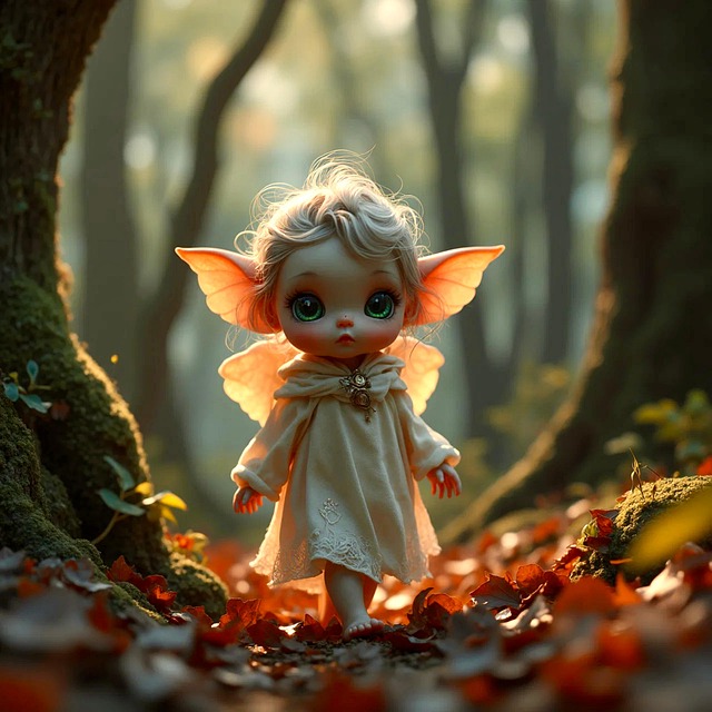 Free ai generated cute baby illustration