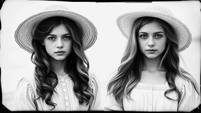 Free ai generated edwardian teen illustration