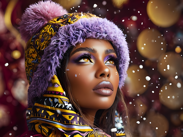 Free ai generated woman model illustration