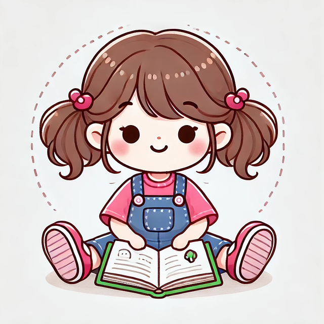 Menina Lendo, Livro, Garota, Filho