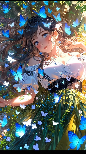Anime, Garota, Mangá, Fantasia, Mínimo