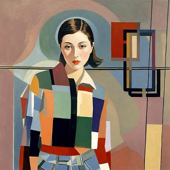 Ai Generiert, Frau, Kunstwerk, Malen