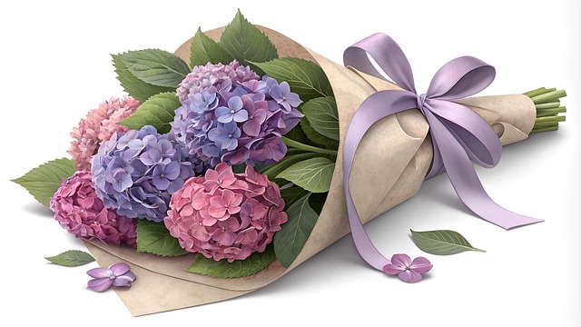 Ai Generert, Blomster, Hortensia, Bukett