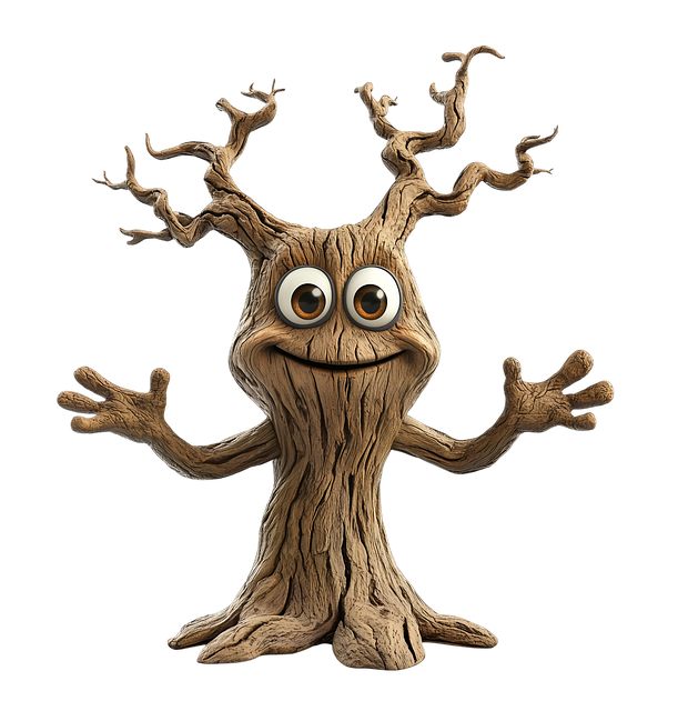 Free ai generated old tree tree illustration