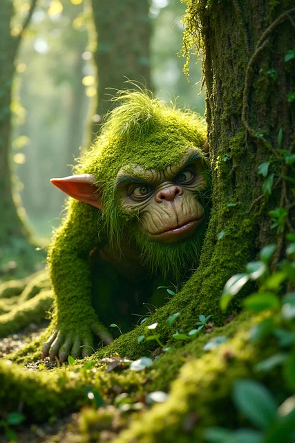 Download free HD stock image of Ai Generated Troll Free ai generated troll tree illustration