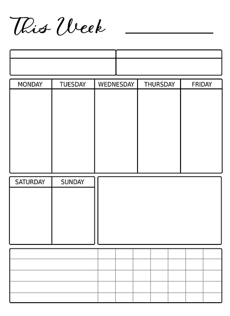 Free Weekly Planner Weekly Plan photo and picture