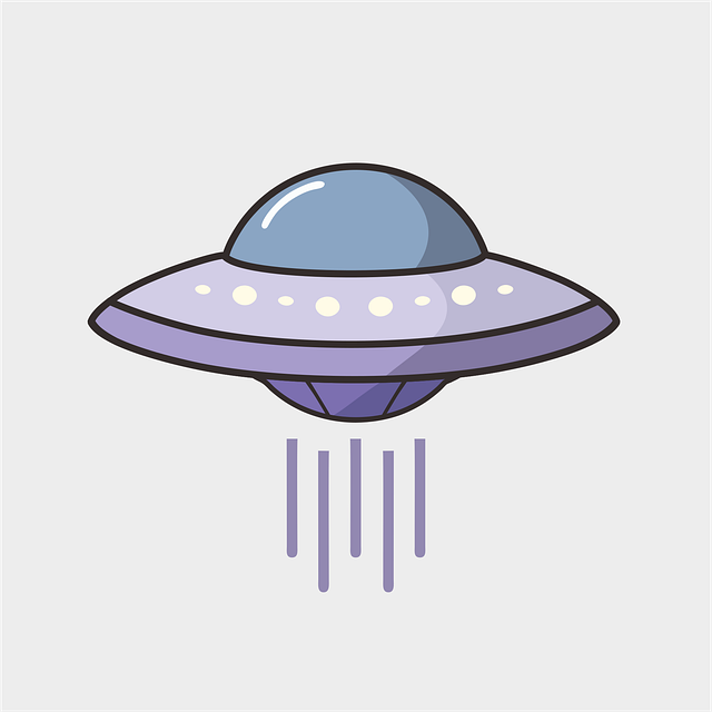 Free Ufo Spaceship vector and picture