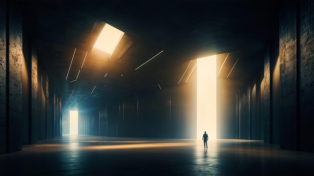 Free ai generated man sci-fi illustration