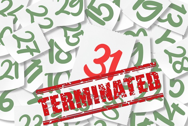 Free termination dismissal deadline illustration