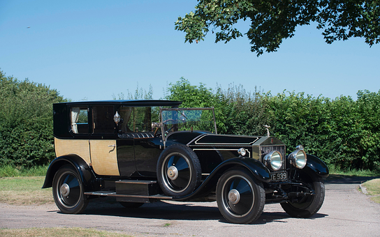 Rolls Royce, 40-50 Hk, Brougham, Bil