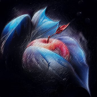 Free Apple Fruit illustration and picture