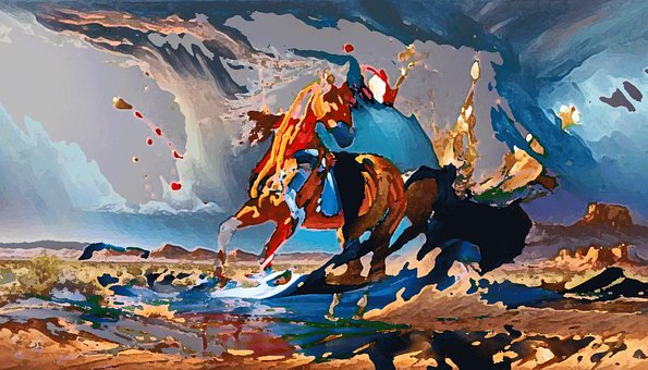 Free Rider Horse photo and picture