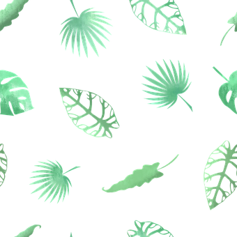 Free Tropical Leaves illustration and picture