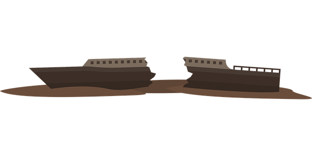 Free shipwreck titanic wreck vector