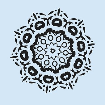 Mandala, Floral, Elimina, Dragoste
