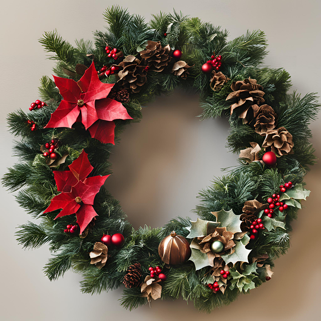 Weihnachtskranz, Feiertagskranz
