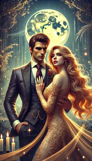 Free alpha luna romance illustration