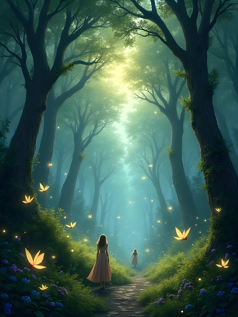 Ai Gerado, Fadas, Floresta, Fantasia
