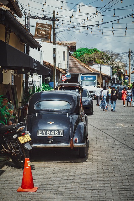 Sri Lanka, Shoppinggade, Gågade