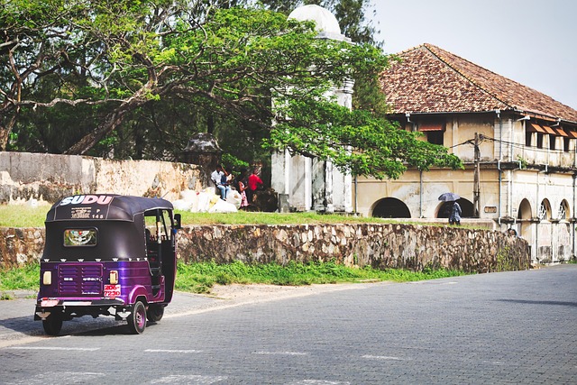 Sri Lanka, Historisk, By, Tuktuk