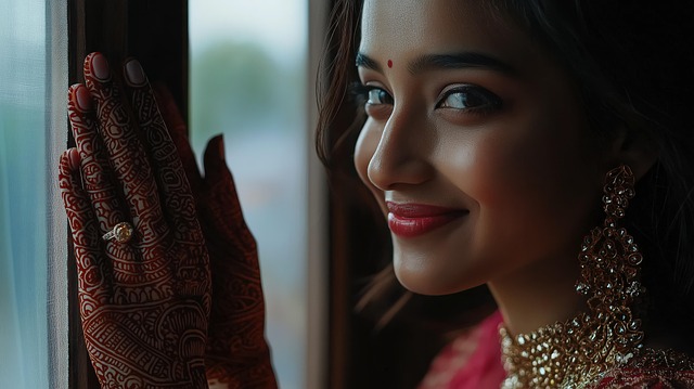 Free ai generated woman indian illustration