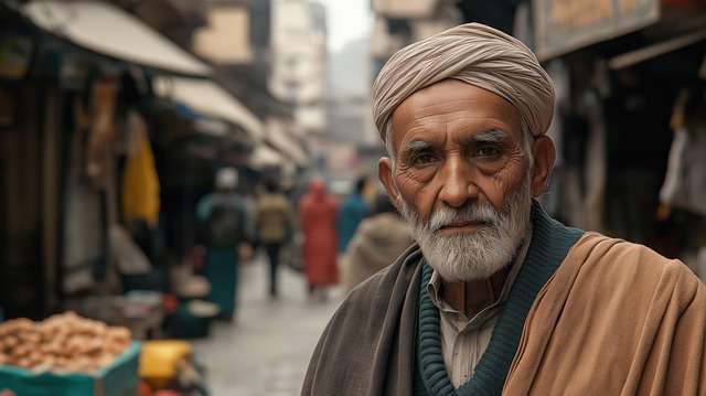 Free ai generated man elderly illustration