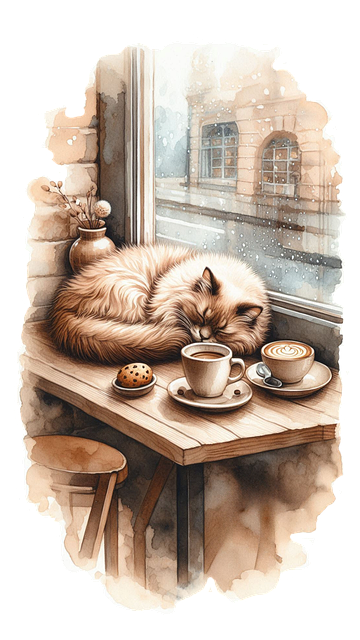 Free Ai Generated Cat illustration and picture