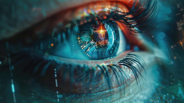 Free ai generated eye vision illustration
