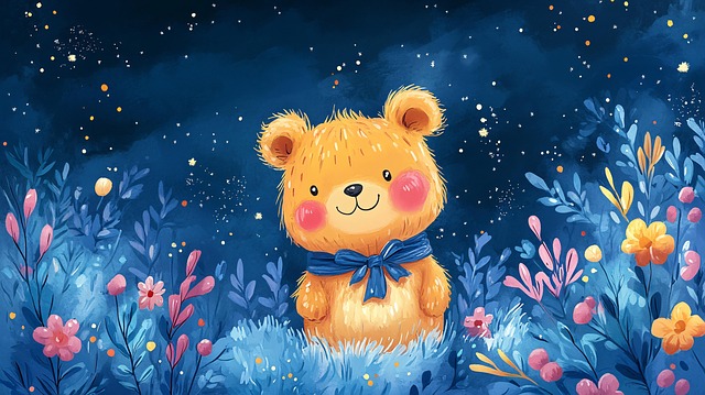 Free teddy bear cute illustration