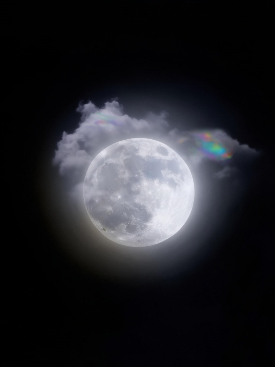 Download free HD stock image of Ai Generated Moon Free ai generated moon night illustration