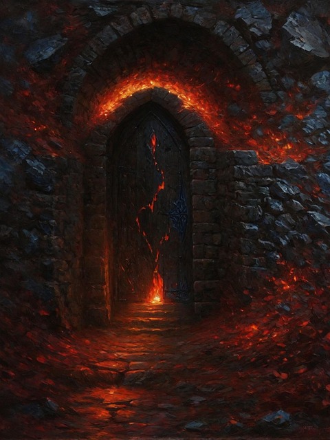 Free Ai Generated Door illustration and picture