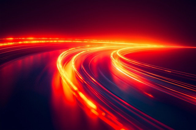 Free ai generated motion trails illustration