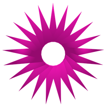 Stea, Roz, Elimina, Clip Art, Geometric