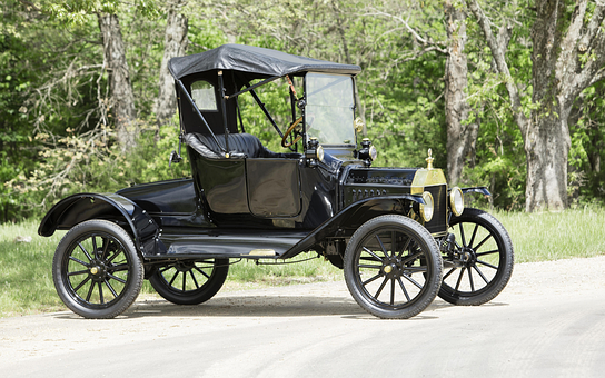 Ford, Model T, 1915, Løbe Omkring, Bil