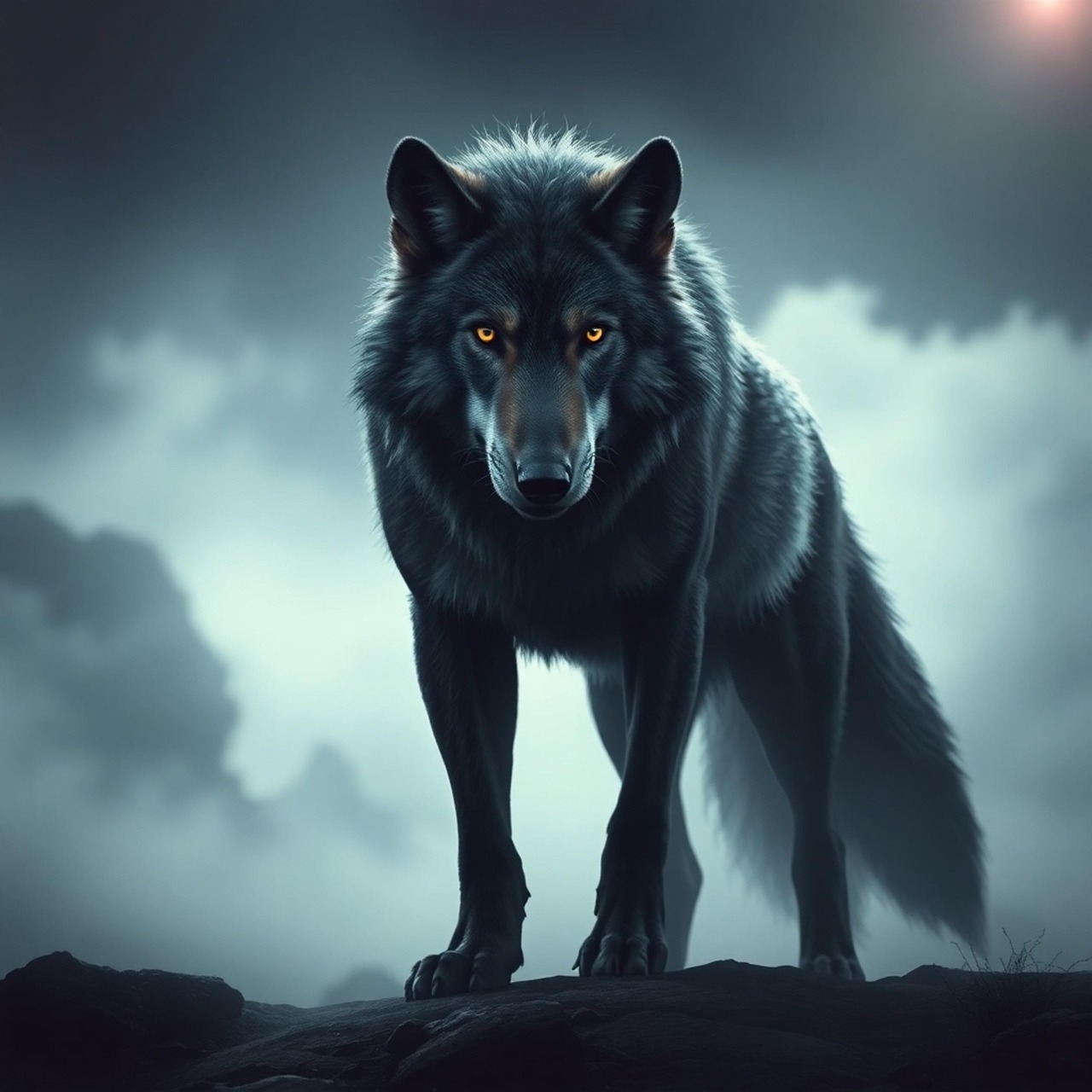 Download Werewolf Alpha Wolf Royalty Free Stock Illustration Image 