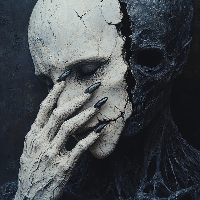 Free ai generated surreal portrait illustration