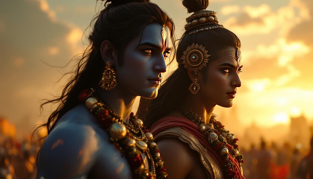 Oorlog, Gevecht, Fictie, Arjuna, Krishna