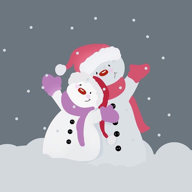 Free winter nature christmas illustration