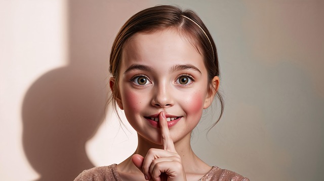 Free happy surprise don't tell illustration