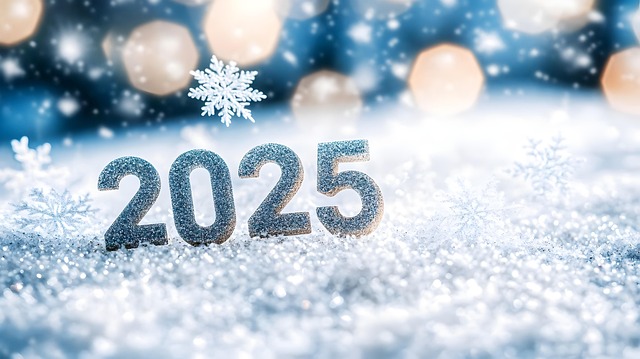 Free ai generated 2025 greeting illustration