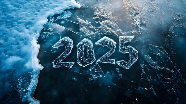 Free lake freeze winter illustration