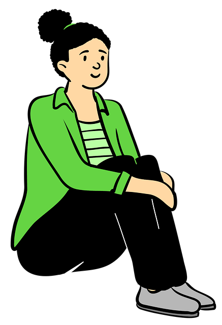 Free woman portrait model illustration