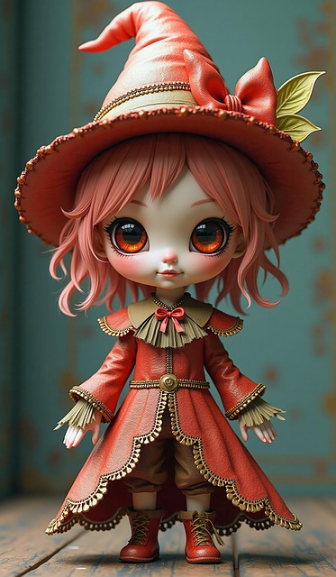 Free fantasia surreal chibi illustration