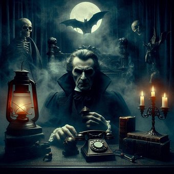 Dracula, Vampir, Castel, Noapte, Groază