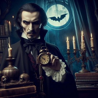 Free Dracula Vampire illustration and picture