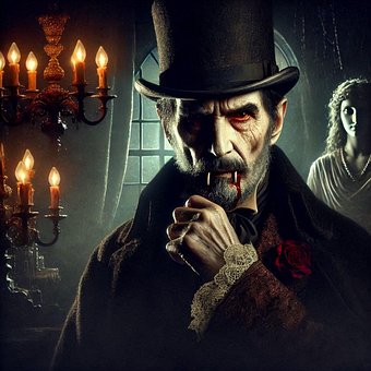 Free Dracula Vampire illustration and picture