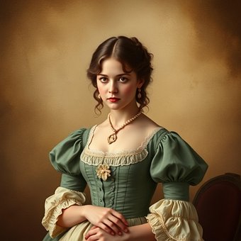 Free Pride And Prejudice Victorian illustration and picture