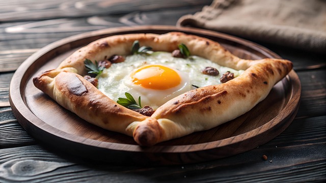 Khachapuri, Egg, Baking, Stekeovn